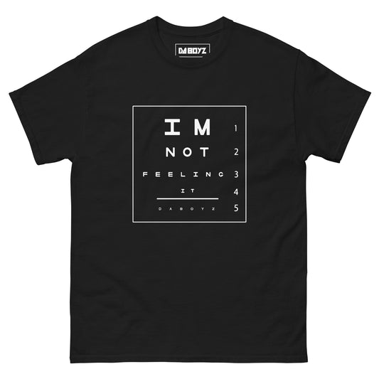 Not Feeling It Tee - Black